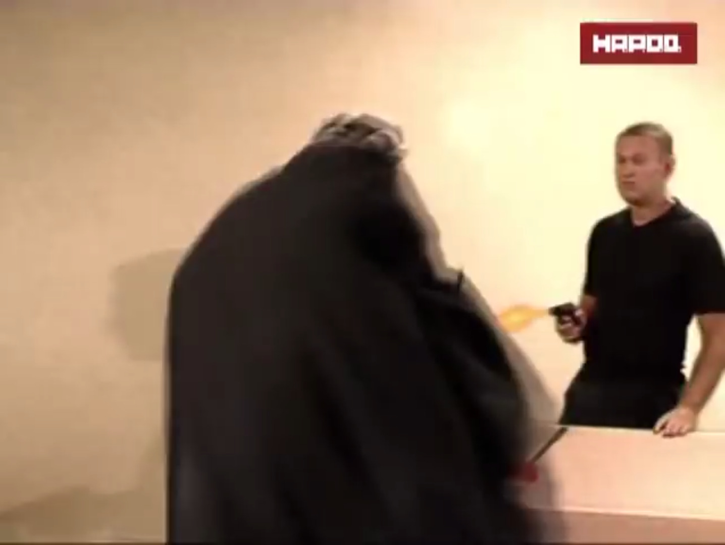 Navalny shooting a Muslim